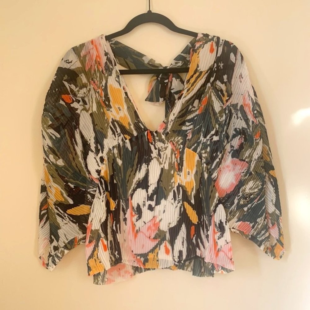 Club Monaco Multicolor Top Blouse- Size XS